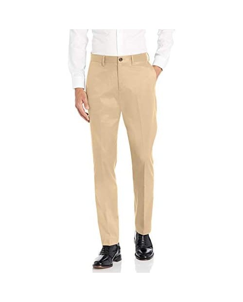  Brand - Buttoned Down Men's Athletic Fit Non-Iron Dress Chino Pant