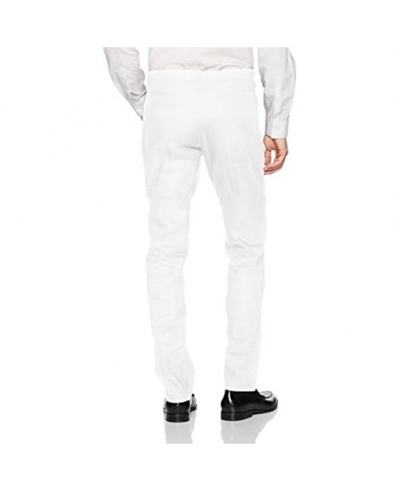 Cubavera Men's Linen-Blend 5-Pocket Pant with Stretch