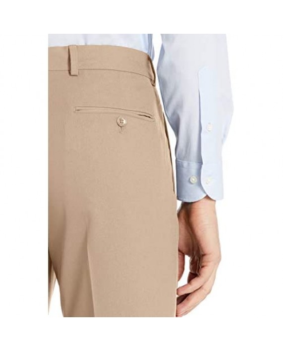 Dockers Men's Microfiber Mini Herringbone Dress Pant