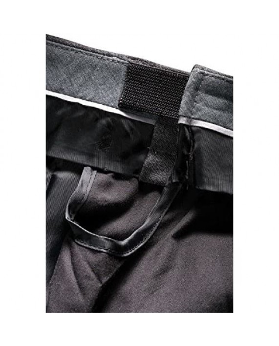 Knightsbridge Comfort Wool Men's Dress Pants Expandable Waist - Flat Front