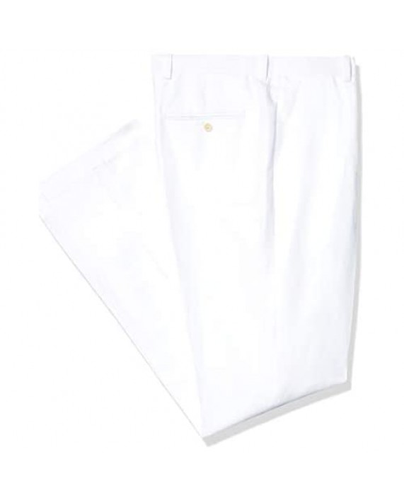 Perry Ellis Big & Tall Linen Suit Pant Men's Big Bright White Twill 36W x 36L (Tall)