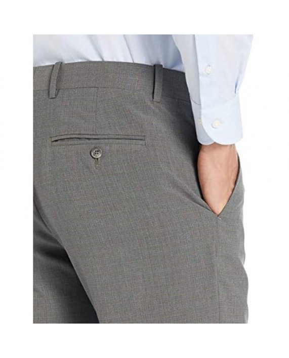 Perry Ellis Men's Slim Fit Check Stretch Pant