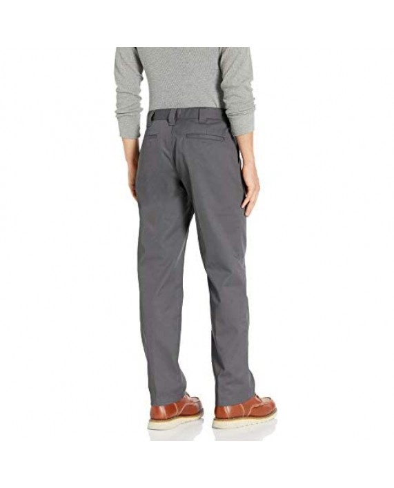 Essentials Men's Classic-Fit Stain & Wrinkle-Resistant Work Pant