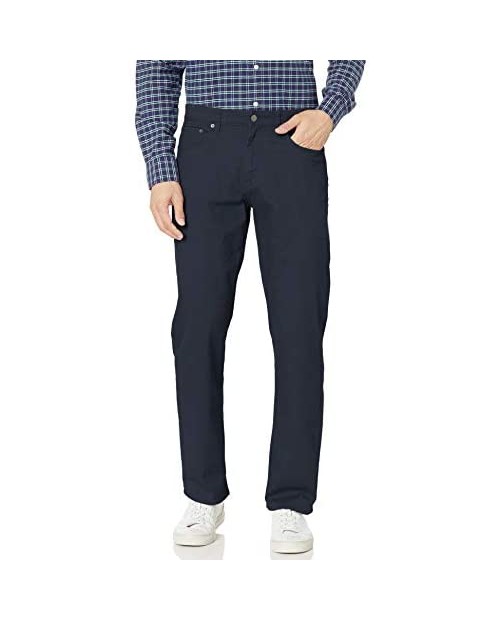  Essentials Men's Relaxed-fit 5-Pocket Stretch Twill Pant