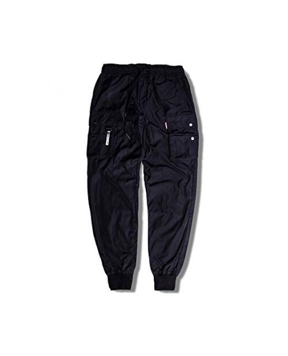 KILLWINNER Mens Fashion Joggers Sports Pants Multi Pockets Cargo Pants Outdoor Sweatpants Trousers