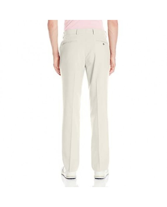 Louis Raphael GOLF Men's Flat Front Performance Stretch Moisture Wicking Golf Pant with Comfort Waistband