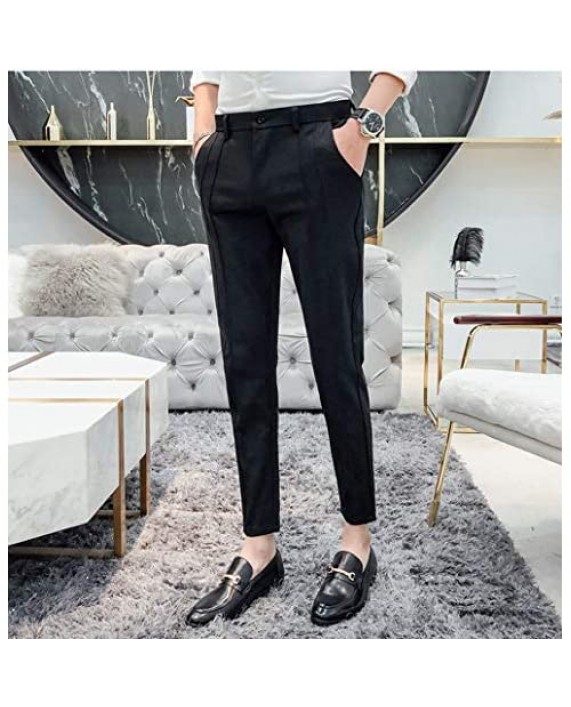 MOGU Summer Dress Casual Pants Ankle-Length Light Weight Trousers