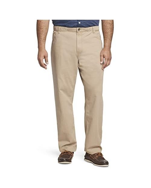 Van Heusen Men's Big & Tall 5 Pocket Straight Fit Pant