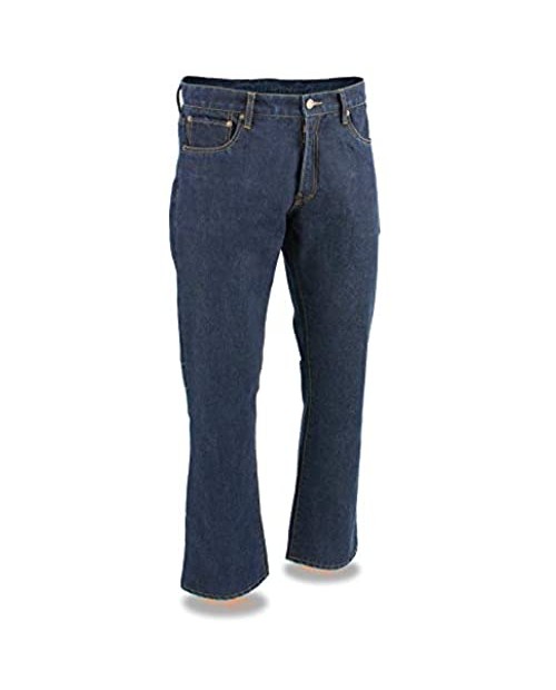 Milwaukee Performance MDM5007 Men's Blue 5 Pocket Denim Jeans Infused with Aramid by DuPont Fibers - 38