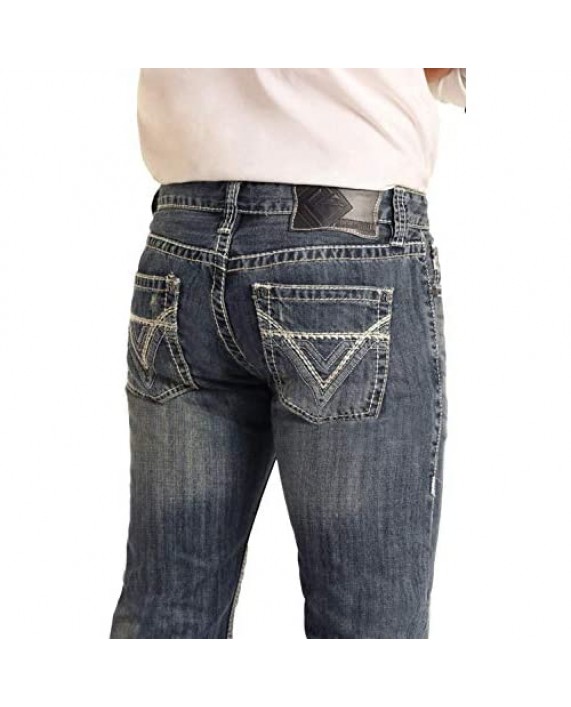 Rock & Roll Denim Regular Fit Bootcut Jeans #M0P2602