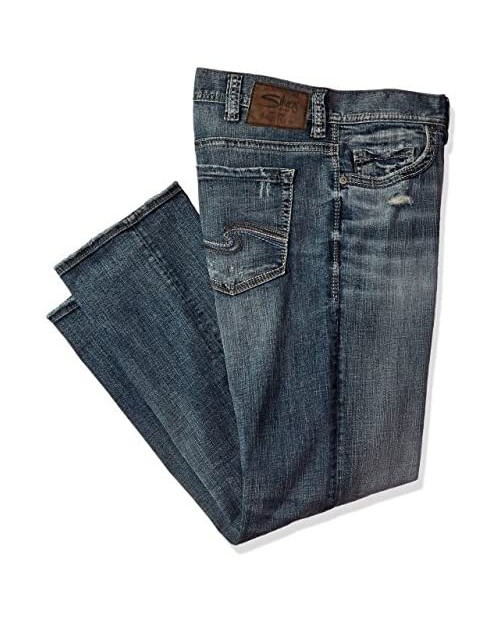 Silver Jeans Co. Men's Big and Tall Grayson Straight Leg Jean