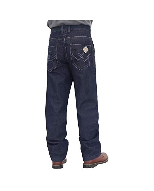 Titicaca Men's FR Jeans Flame Resistant Pants 11.5oz 100% Cotton Denim Jeans