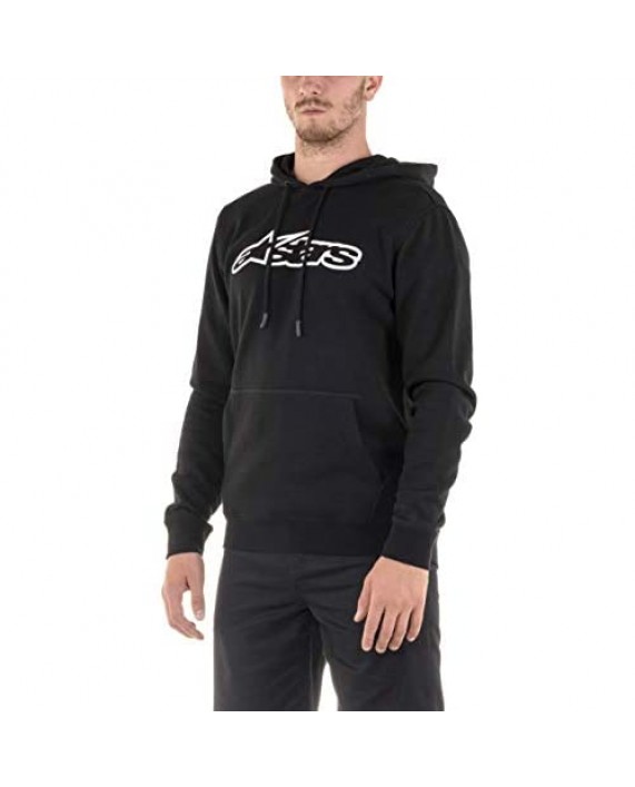 Alpinestars Men's Logo Fleece Full Zip Hoodie Modern Fit