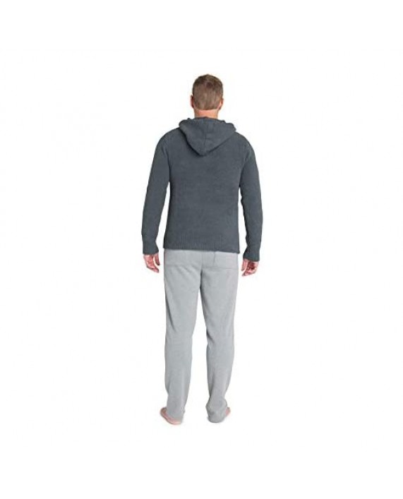 Barefoot Dreams CozyChic Men’s Pullover Hoodie Light Sweater
