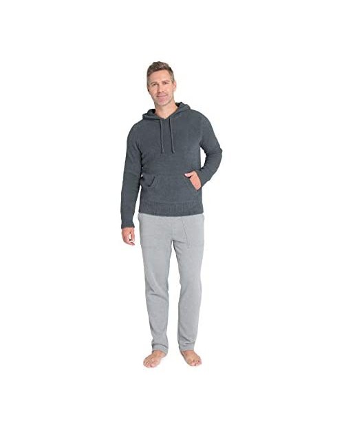 Barefoot Dreams CozyChic Men’s Pullover Hoodie Light Sweater