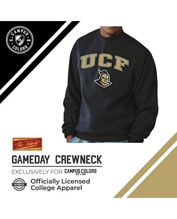 Campus Colors Adult Arch & Logo Gameday Crewneck Sweatshirt