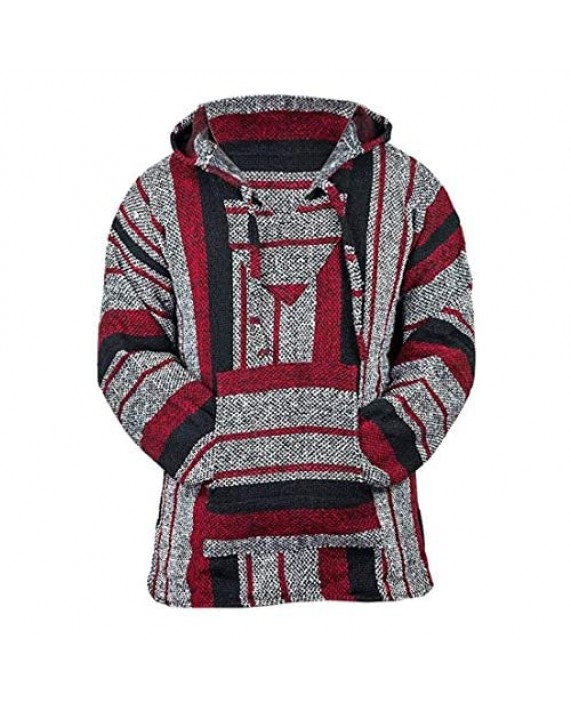 Classic Mexican Baja Hoodie Sweater Pullover