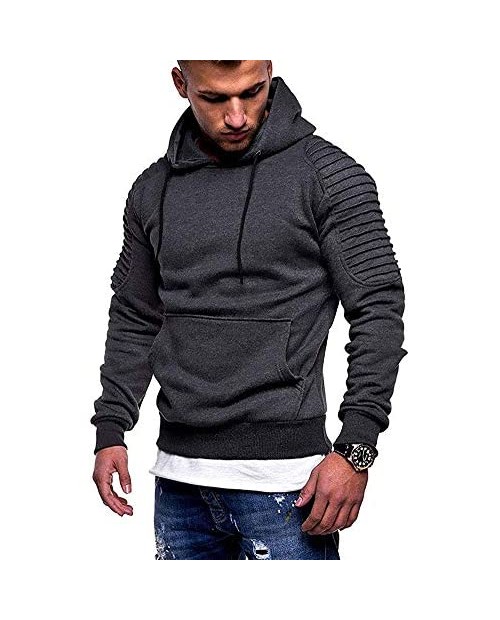 COOFANDY Men's Workout Hoodie Gym Sport Sweatshirt Athletic Pullover Casual Fashion Hooded With Pocket