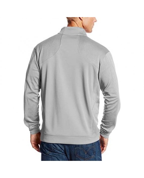 Cutter & Buck Men's Big-Tall Drytec Edge Half Zip Sweatshirt Reflect 3X-Large/Tall