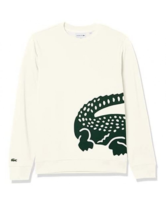 Lacoste Men's Large Croc Crewneck Sweatshirt