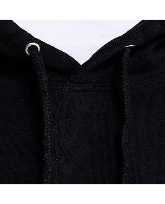Nedal Unisex Hoodie Rap Jacket Fleece Hip Coat Adult Hop Sweatshirt Front Pocket