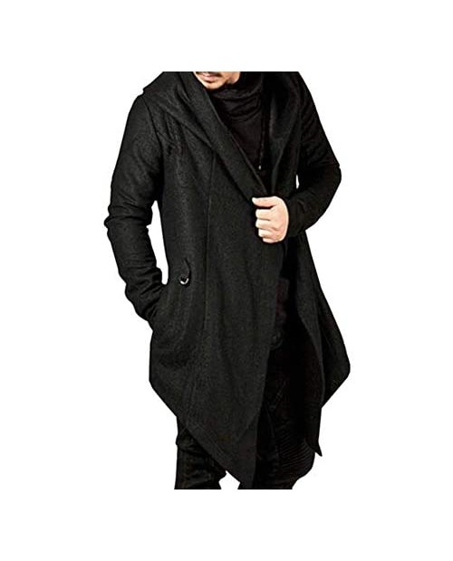 Original Design Autumn Winter Men's Long Sleeve Clothing Sweatshirt Hoodie Men Hooded Cardigan Loose Cloak Outerwear