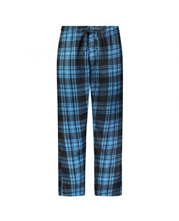 Bill Baileys Mens Pajama Pants 3 Pack Fleece Lounge Pants Sleep Pants Sleepwear with Pockets