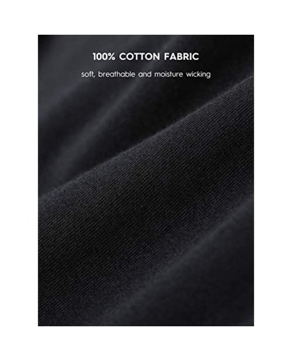 DAVID ARCHY Men's Comfy Cotton Short Sleeve Sleepwear Pajama Set or Bottoms
