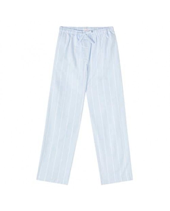 Derek Rose Cotton Lounge Pajama Bottoms Men's Trouser Pants Blue