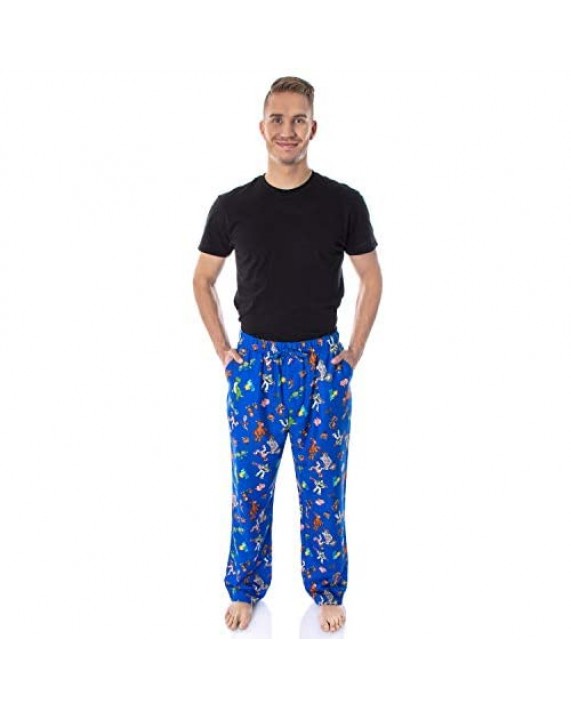 Disney Men's Toys Story Character Print Adult Sleep Lounge Pajama Pants