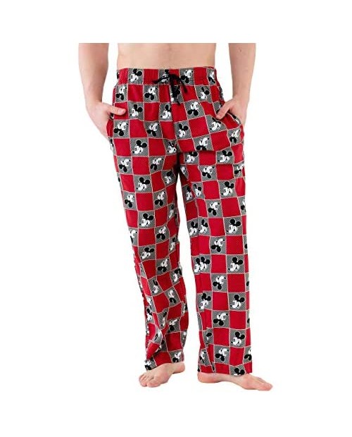 Disney Mickey Mouse Mens Mickey Mouse Lounge Pants