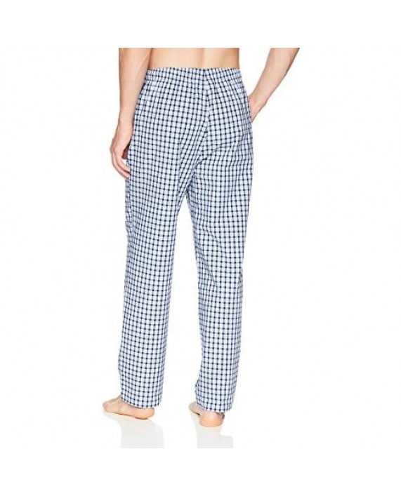 Essentials Men's Straight-Fit Woven Pajama Pant