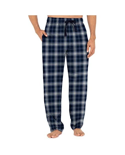 Fruit of the Loom Men's Yarn-dye Woven Flannel Pajama Pant