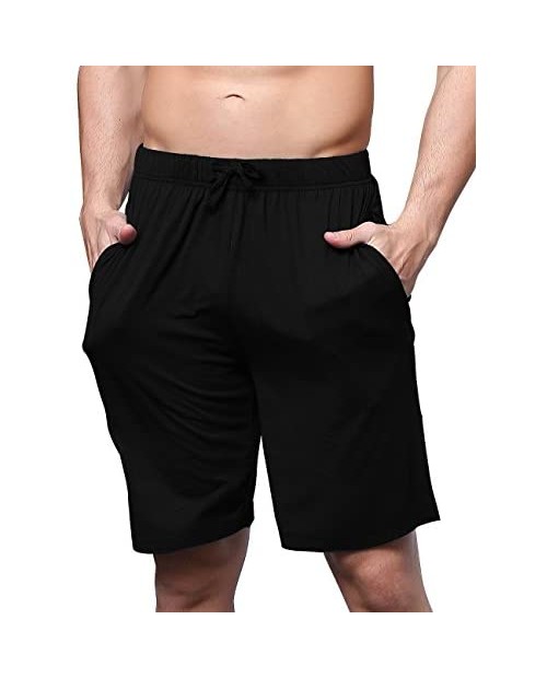 GYS Men's Bamboo Pajama Bottom Lounge Shorts