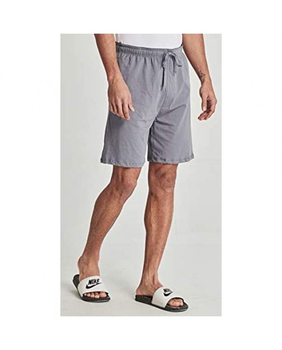 HOFISH Men's Lounge Pajama Shorts Comfy Sleepwear Bottom Shorts Underwear Home Casual Shorts Sleepwear 2 Pack with Pocket
