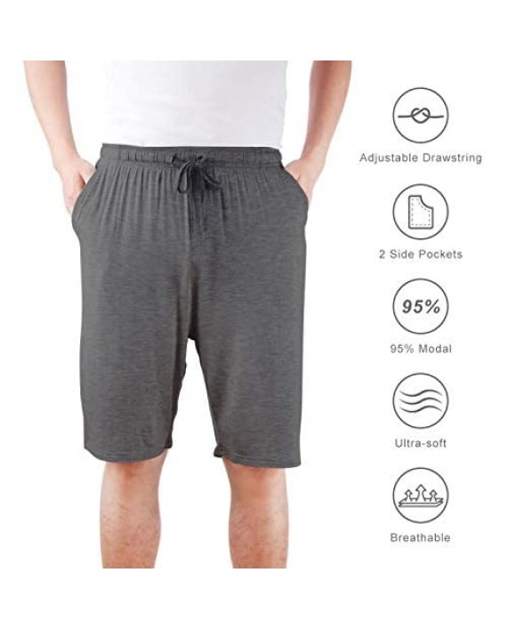 Lounge Shorts Pans Men's Sleep Pajama Soft Workout Gym Comfortable Breathable Shorts & Pants Trousers for Men