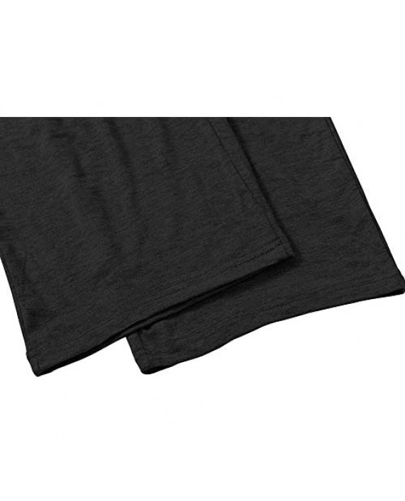 MoFiz Men's Modal PJ Bottom Jersey Knit Pajama Pants/Lounge Pants/Sleepwear Pants