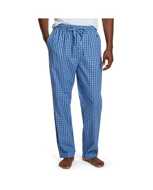 Nautica Men's Soft Woven 100% Cotton Elastic Waistband Sleep Pajama Pant