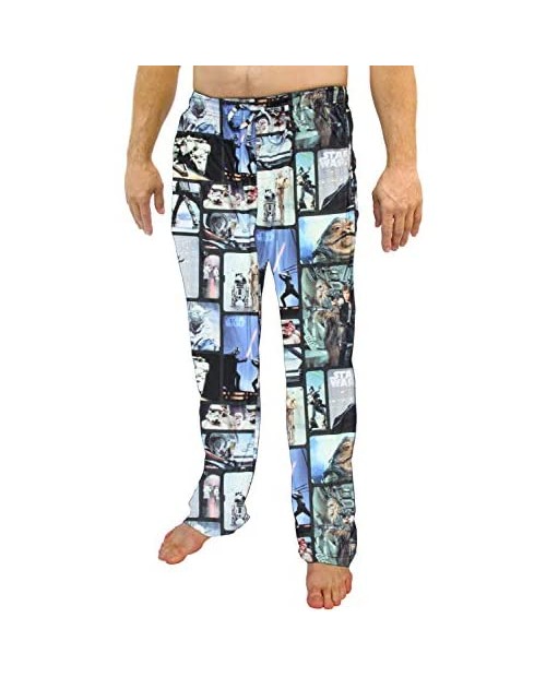Star Wars Original Trilogy Character Microfleece Plush Lounge Pajama Pants for Men and for Women
