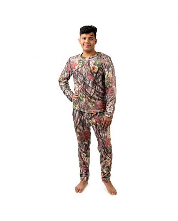 Camo Pajamas for Men and Women - Fleece Lounge Pants and Shirt - Camouflage