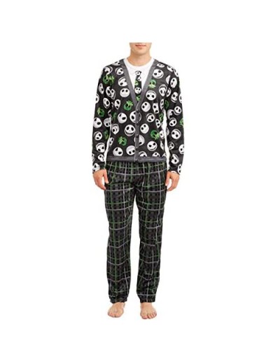 Disney Nightmare Before Christmas Men's 2 Piece Pajamas Set