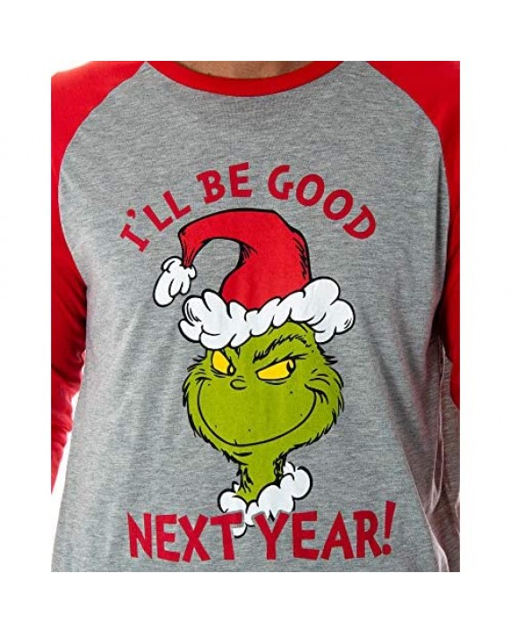 Dr. Seuss The Grinch Who Stole Christmas Matching Family Pajama Sets for Men Women Kids Toddlers