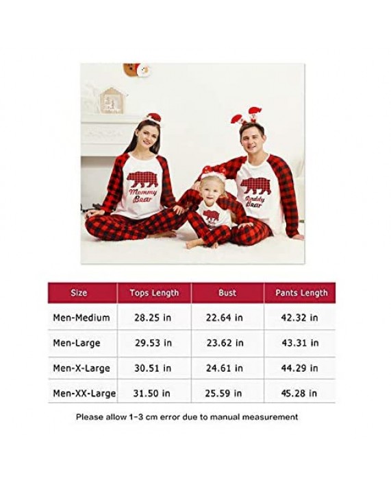 Matching Family Pajamas Set Christmas Pants Cotton Pjs Set Pajamas for Family