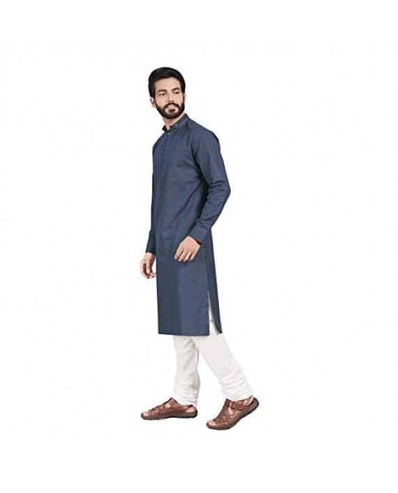Vardha Kurta Pajama For Men || Indian Pakistani Cotton Blend Traditional Diwali Puja Gift Kurtas and Pyjama Set