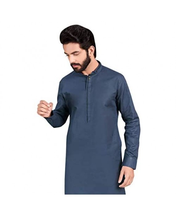 Vardha Kurta Pajama For Men || Indian Pakistani Cotton Blend Traditional Diwali Puja Gift Kurtas and Pyjama Set