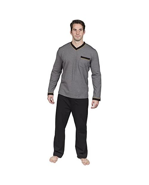 Yugo Sport Pajamas for Men Cotton Knit - Pajama Set – Loungewear - Men's PJ