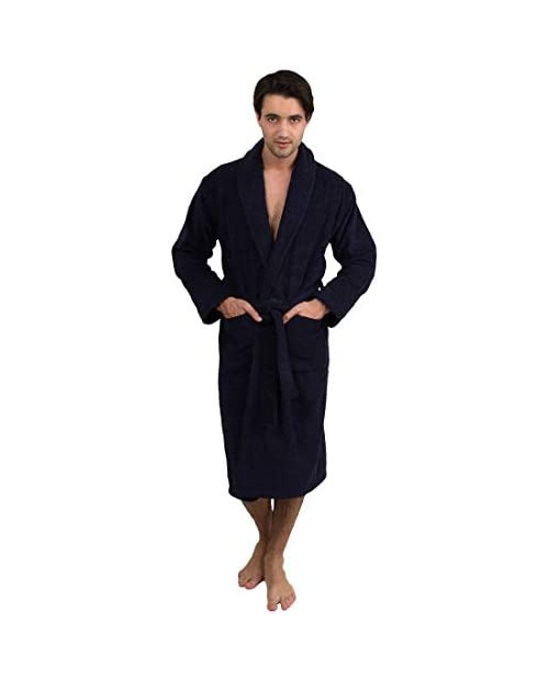 TowelSelections Men's Robe Turkish Cotton Terry Shawl Bathrobe