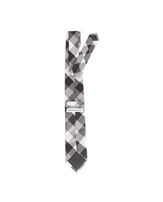 Essentials Men's Classic Plaid Necktie