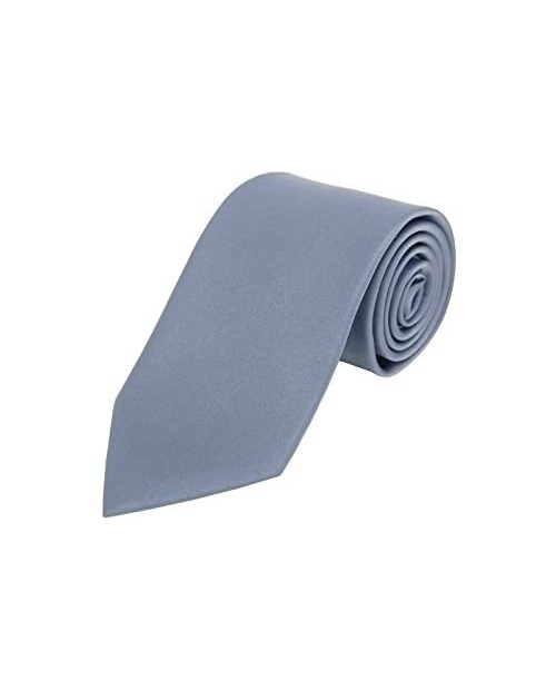 JNJSTELLA Men's Classic Solid Color Necktie 3.15" Tie