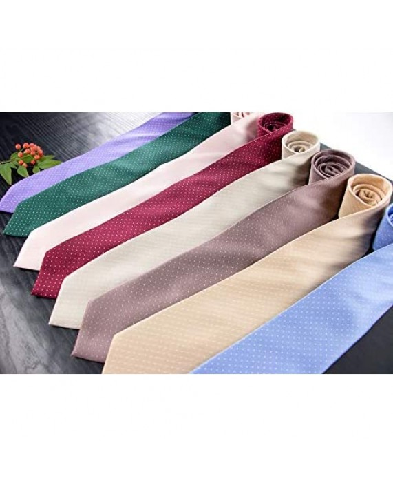 Spring Notion Men's Woven Dotted Necktie